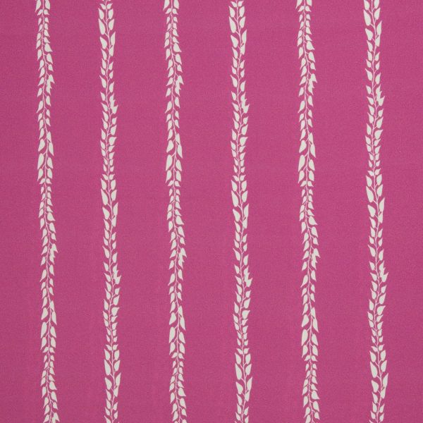 Viskose Webware Simply Leaves pink rosa • Blätterstreifen von Swafing