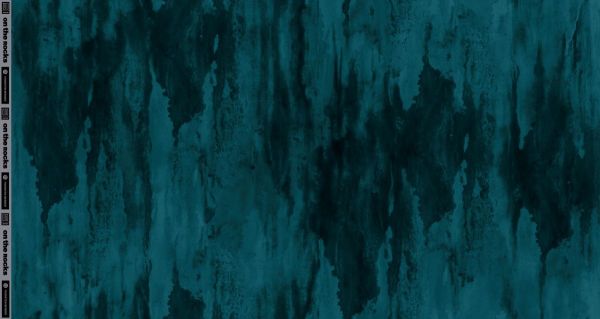 Swafing Wintersweat On the Rocks petrol – abstrakter Kombistoff von Thorsten Berger