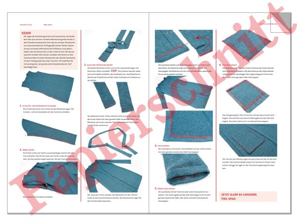 Schnittmuster FRAU JACKY • Cardigan von Studio Schnittreif • Gr. XS-XXL