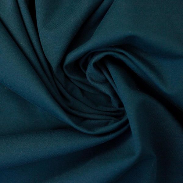 Single Jersey petrol blau - Baumwolljersey VANESSA von Swafing