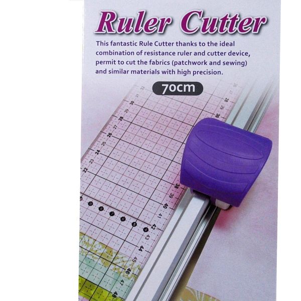 Rollschneider mit Lineal 62 x 12cm – Patchworklineal Sew Mate #DW-19019
