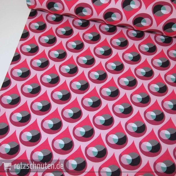 Sweat DROPS – Tropfen altrosa pink grün Bienvenido Colorido
