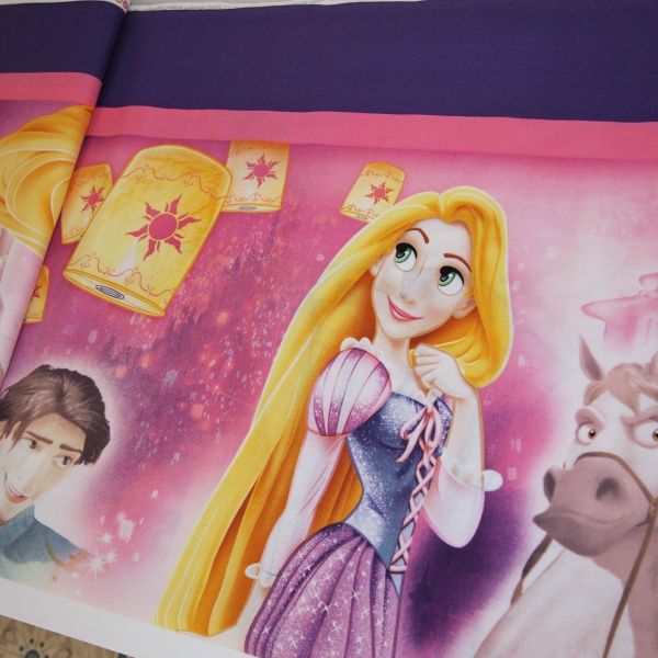 Baumwolle Disney Rapunzel and Friends – 90x110 cm