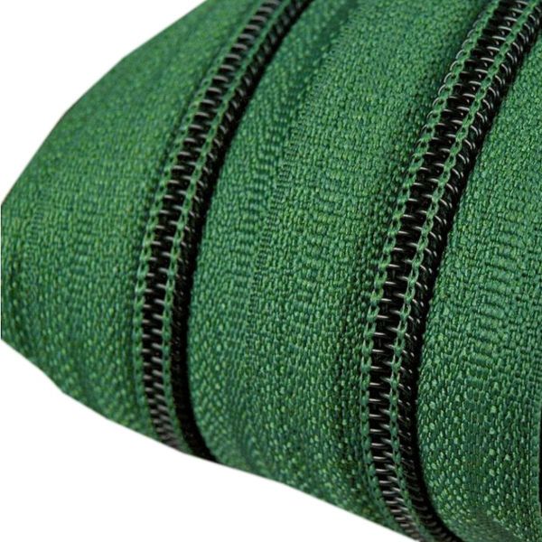 Reißverschluss endlos 5mm grün - Endlosreißverschluss SR5 greener