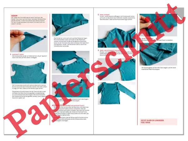 Schnittmuster FRAU MARLENE • Shirts mit Schulterecken für Damen • Gr. XS-XXL