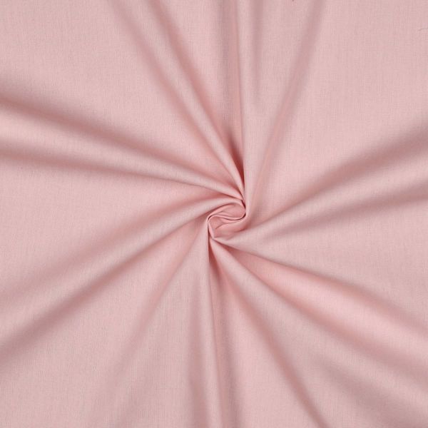 Baumwollstoff uni altrosa - Baumwolle Popeline – Cotton Poplin old rose