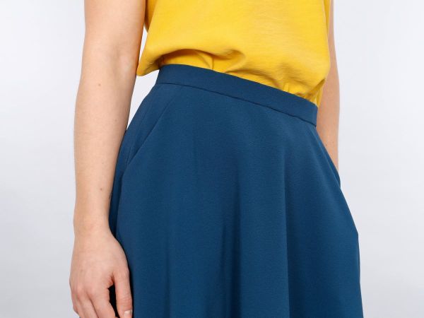 Schnittmuster FRAU BELLA • Halbtellerrock von Studio Schnittreif • Gr. XS-XXL