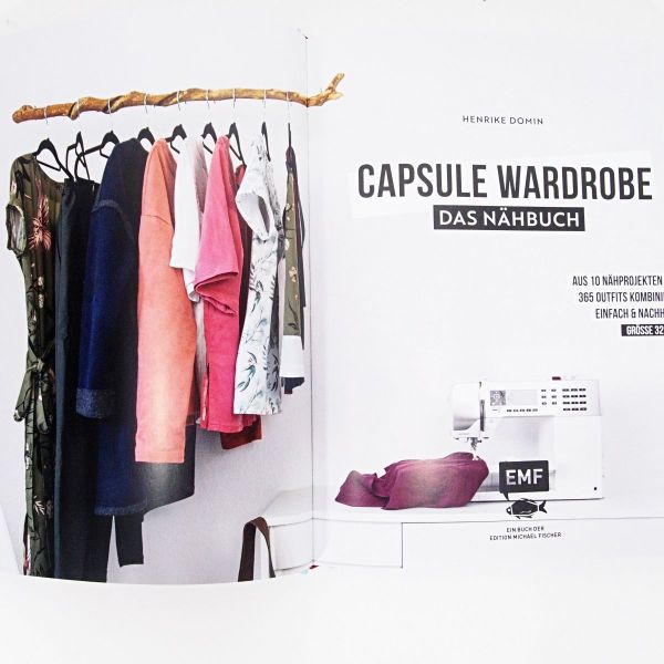 Capsule Wardrobe – Das Nähbuch | 10 Nähprojekten über 365 Outfits in Größe 32 bis 50