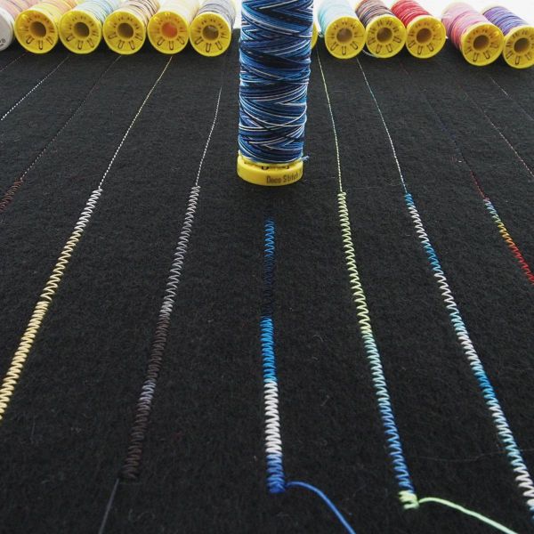 Deco Stitch 70 Multicolor Fb. 9962 - 70m Nähgarn von Gütermann - bunte Nähseide