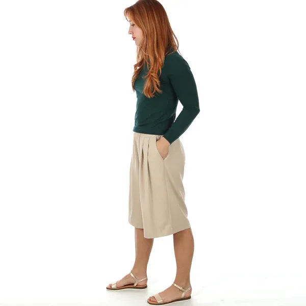 Schnittmuster FRAU BEEKE • Bermuda Shorts von Studio Schnittreif • Gr. XS-XXL