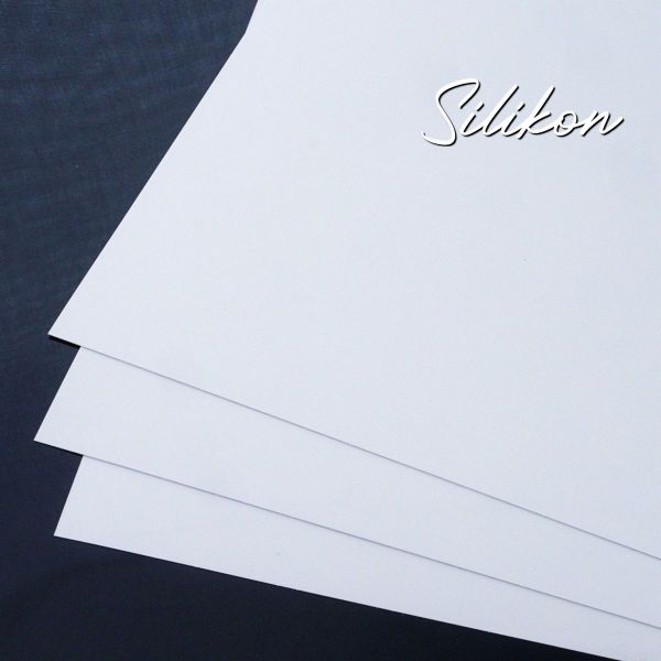 Socken Stop Silikon Folien weiß A4 – Stoppersocken Plotterfolie Plottermarie