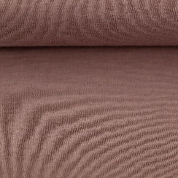 Weicher dünner Merinostrick in altrosa - 100% Schurwolle Merino Strickstoff von Swafing