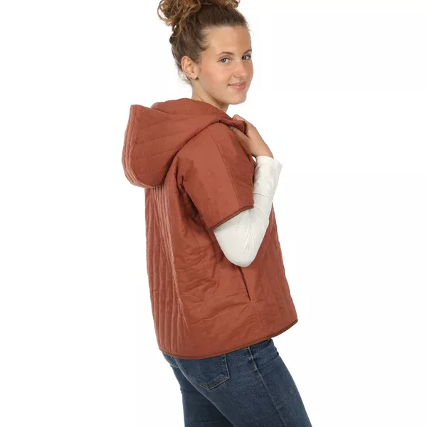 Schnittmuster FRAU KYRA • Weste mit Kapuze von Studio Schnittreif • Gr. XS-XXL