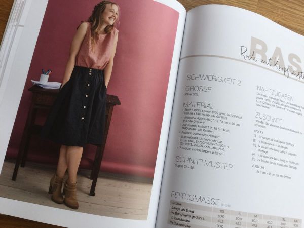 Leinenlooks - lässig leichte Mode nachhaltig selbstgenäht in den Größen XS-XXL