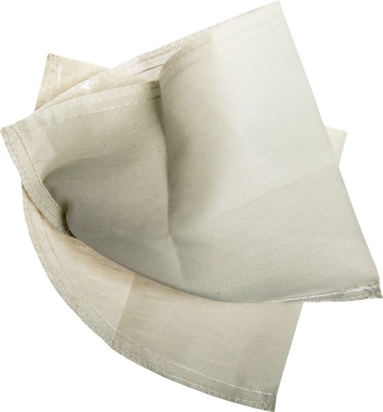 2 Ersatz Hosentaschen zum einbügeln beige - Hosentaschen Reparatur Bügelflicken