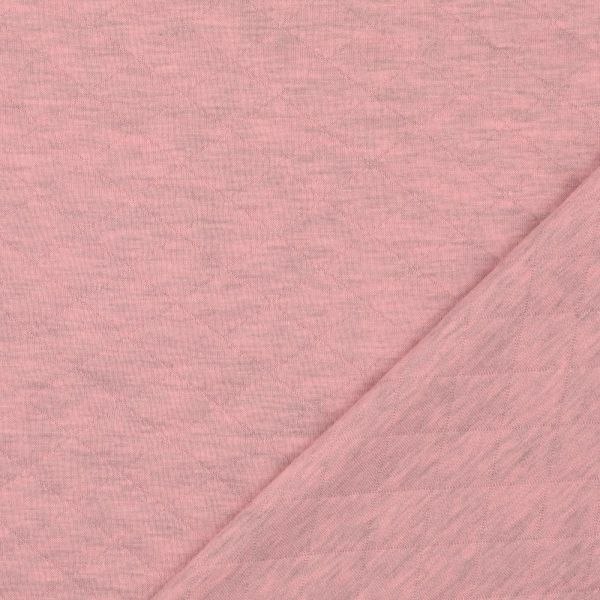 Steppsweat helles rosa – cooler Baumwolle Stepper für Hoodies & Jacken