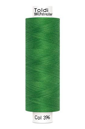 großes Rolle Nähgarn grün Fb. 396 - 500m Gütermann Allesnäher - Toldi Nähseide