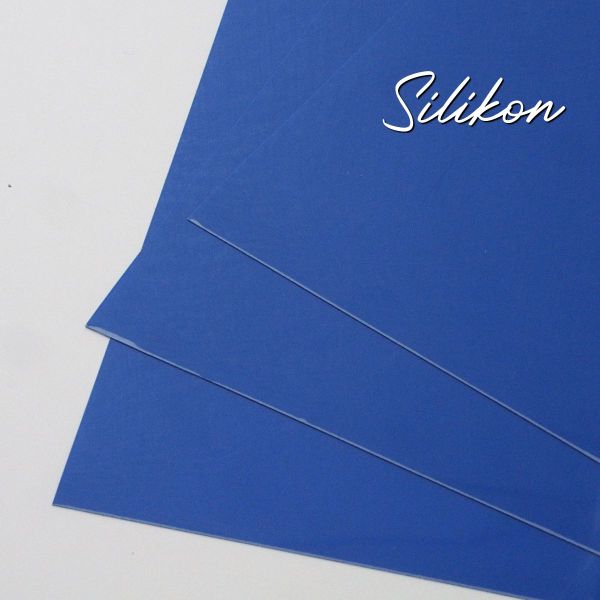 Socken Stop Silikon Folien blau A4 – Stoppersocken Plotterfolie Plottermarie