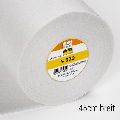 Feste Schabracke S530 – aufbügelbare Tascheneinlage 45cm breit von Vlieseline