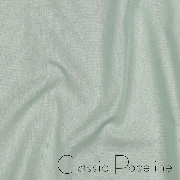 Baumwollstoff uni hell mint- Baumwolle Popeline – Cotton Poplin light mint
