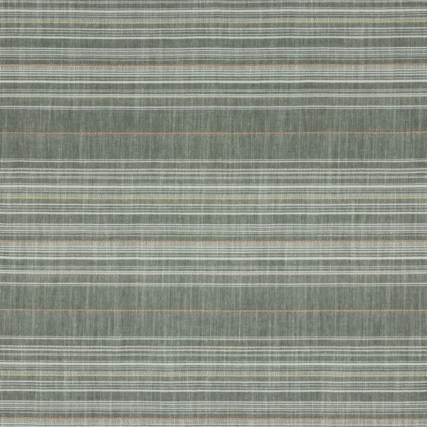 Baumwolle Viskose Chambrey Streifen gün – doubleface Yarn Dyed olive