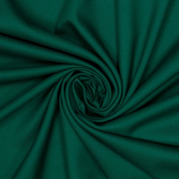 Bamboo Classic flaschengrün - mittelschwere Webware mit Stretchanteil für Hosen Kleider Blazer