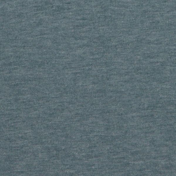 Soft Sweat uni rauchblau meliert - HEIKE Melange von Swafing