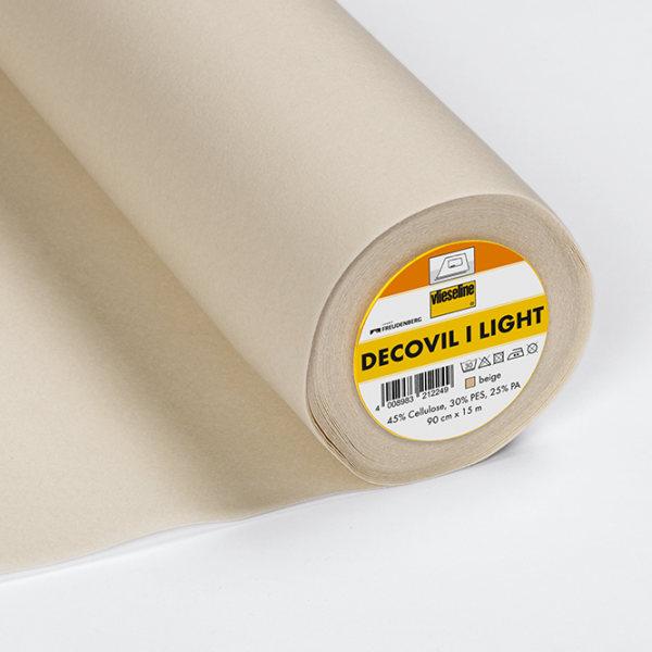 Vlieseline DECOVIL I LIGHT – Bügeleinlage mit lederähnlichem Griff