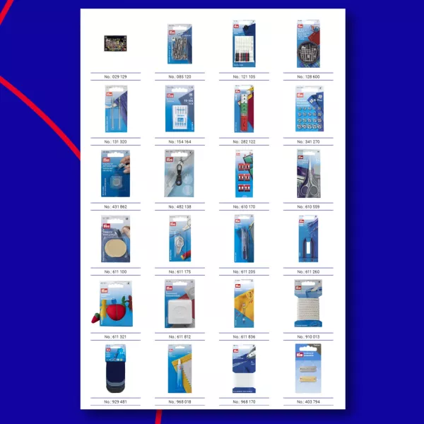 PRYM Adventskalender 2025 mit 24 hochwertigen Produkten für Nähanfänger - Weihnachten kann kommen