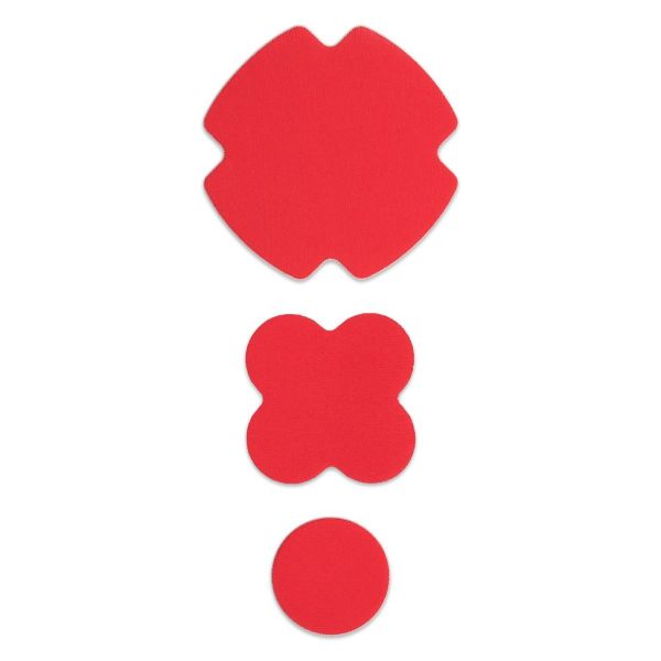 Prym x FabPatch Stretch Reparaturflicken rot 3 Stück