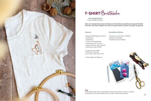 Liebevoll bestickt - Fashion-Upcycling für dein Lieblingsstück - Nachhaltig sticken lernen