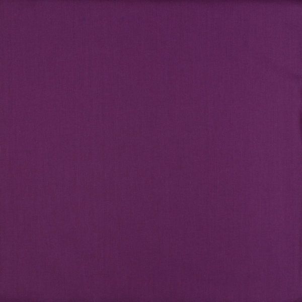 Baumwollstoff uni dunkel violett - Baumwolle Popeline – Cotton Poplin dark purple