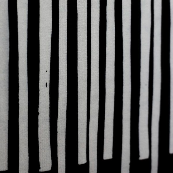 Sweat mit Klavier Tasten schwarz weiß - French Terry Piano von Swafing