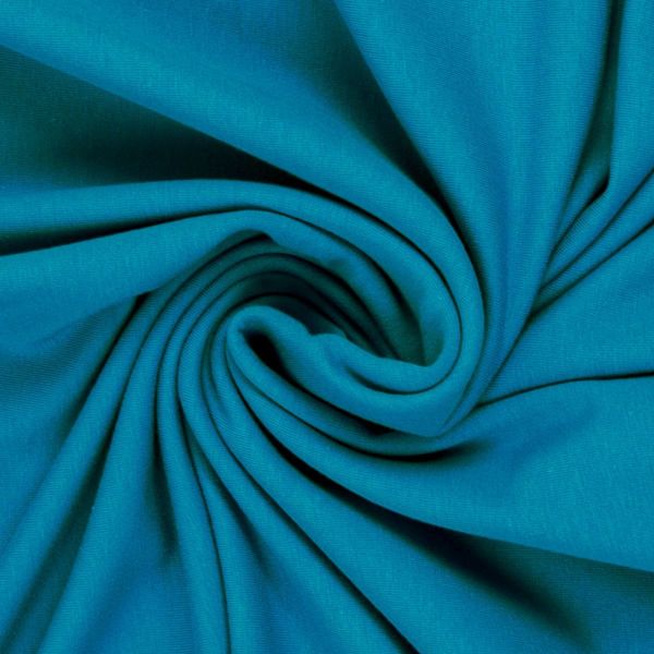 Single Jersey türkis blau - Baumwolljersey VANESSA von Swafing