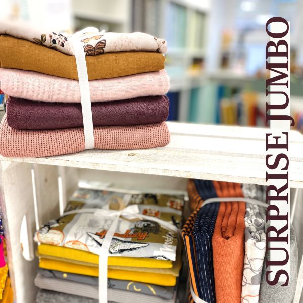 JUMBO Stoffmix Paket für Schatzjäger - mit weißer Schleife