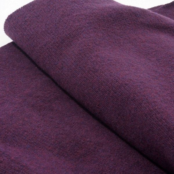 Weicher dicker Strickstoff in violett – Strick Bono von Swafing