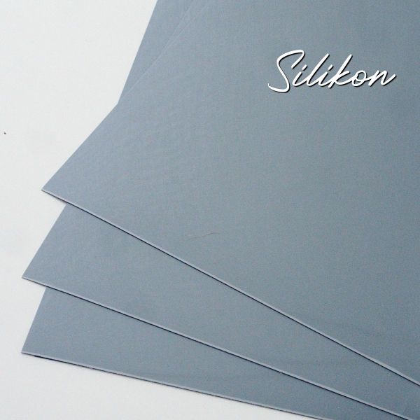 Socken Stop Silikon Folien grau A4 – Stoppersocken Plotterfolie Plottermarie