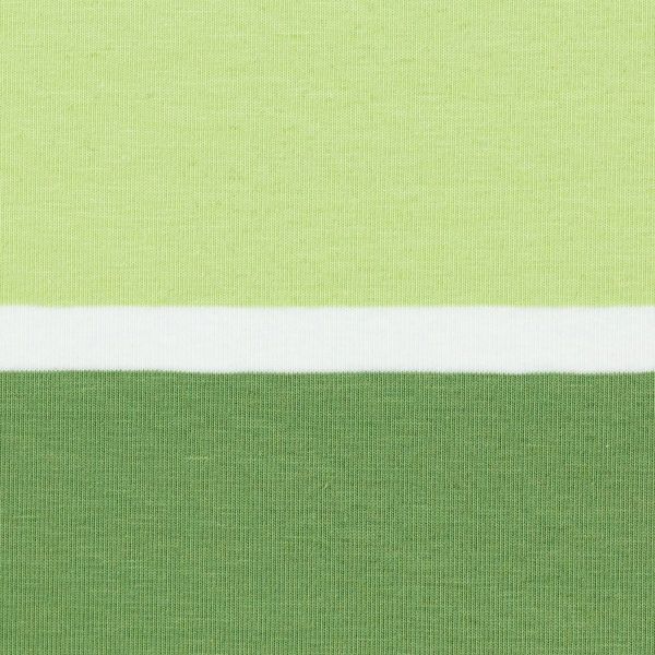 Jersey Blockstreifen grün – Serie Ringeljersey Lona von Swafing