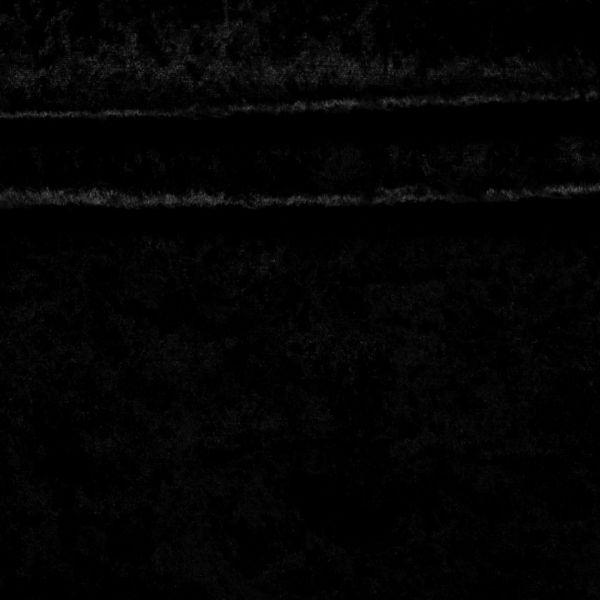 Pannesamt in schwarz - Samtstoff für Deko Karneval Fasching Halloween