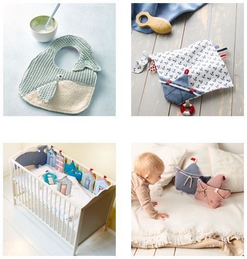 Baby ahoi! Mein Nähbegleiter für die Schwangerschaft - maritime Babyausstattung