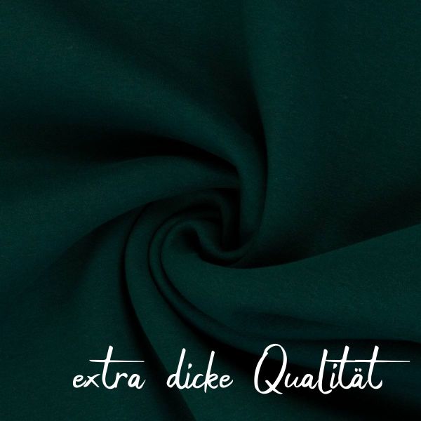 extra dicker Softsweat tannengrün - kuschliger Wintersweat Hanni von Swafing