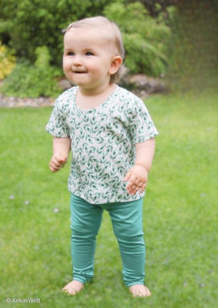 Single Jersey kühles smaragd grün petrol - Baumwolljersey VANESSA von Swafing