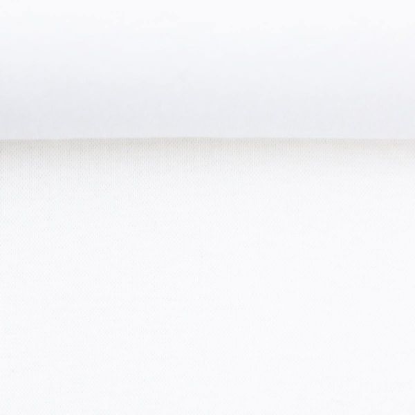 Alpenfleece uni weiß – Babysweat Nicki Wintersweat Liam von Swafing