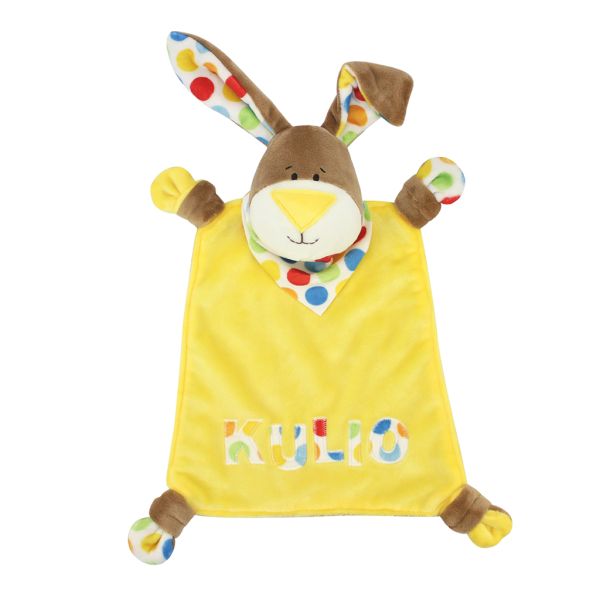 Kullaloo Schnuffelhase KULIO gelb – Nähset für ein Kuscheltier
