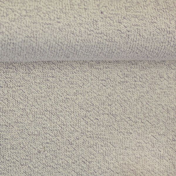 Strickstoff Yannik beige meliert – 100 % Baumwolle von Swafing