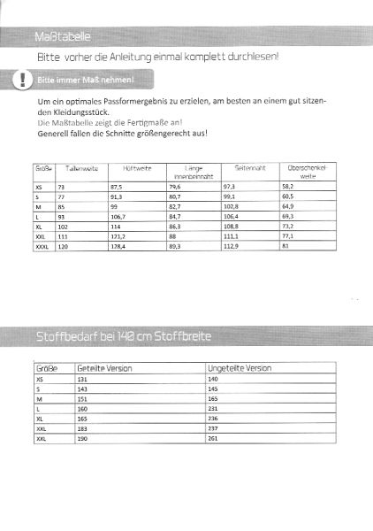 Schnittmuster Sweathose Pajorne von KiBaDoo