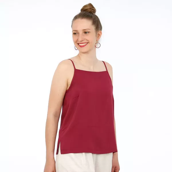 Schnittmuster FRAU HELEN • Trägertop für Webware von Studio Schnittreif • Gr. XS-L