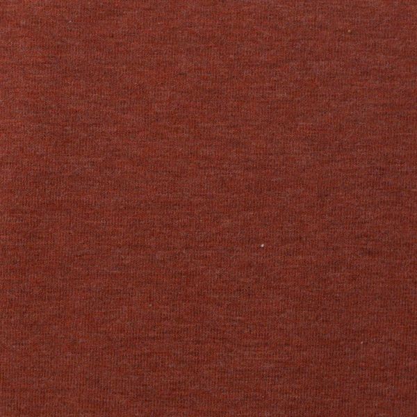 Soft Sweat uni rotbraun meliert - HEIKE Melange von Swafing
