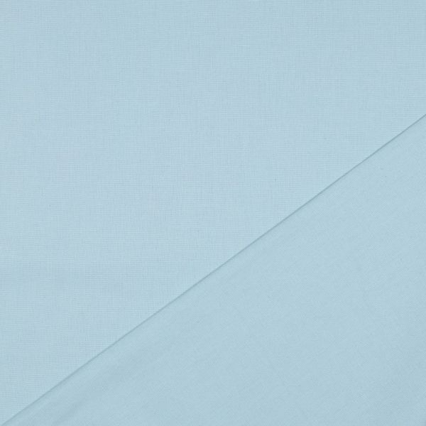 Baumwolle Canvas hellblau – robuster Dekostoff für Kleidung und Accessoires