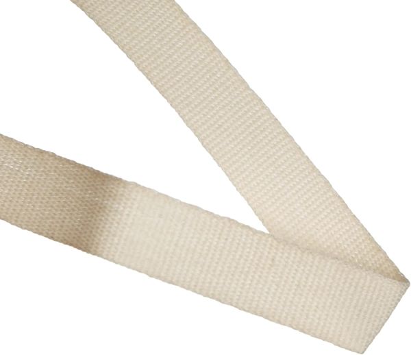 5m Baumwollband 10mm breit - perfekt als Aufhänger für Handtücher oder Namensschild